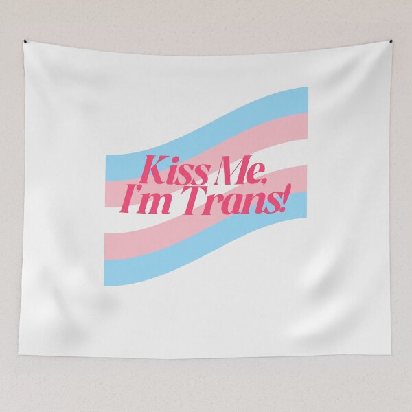 Item preview, Kiss Me I'm Trans! designed and sold by BritySpear.