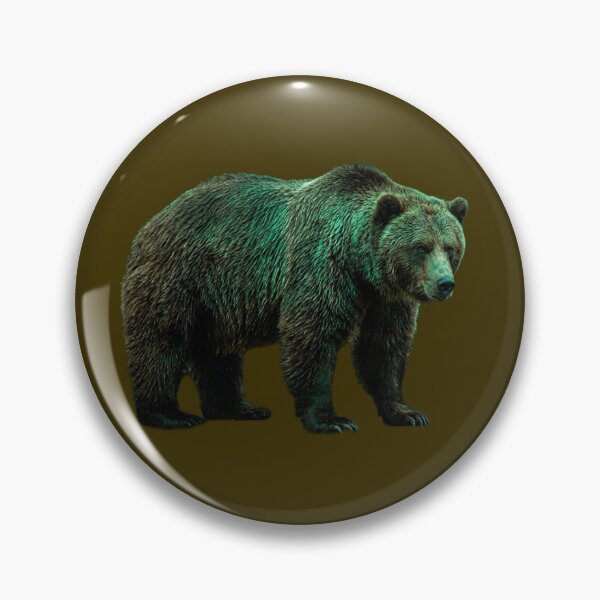Item preview, Grizzly Bear Forest Spirit Nature Art designed and sold by Laaltex.