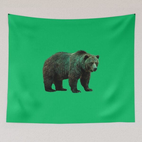 Item preview, Grizzly Bear Forest Spirit Nature Art designed and sold by Laaltex.