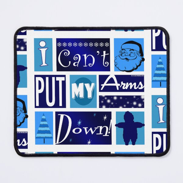 Item preview, Arms Down Blue designed and sold by Normbot2000.