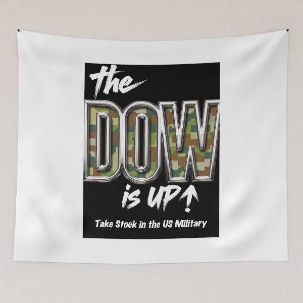 Item preview, The DOW Is Up Print designed and sold by Lichentroupe63.