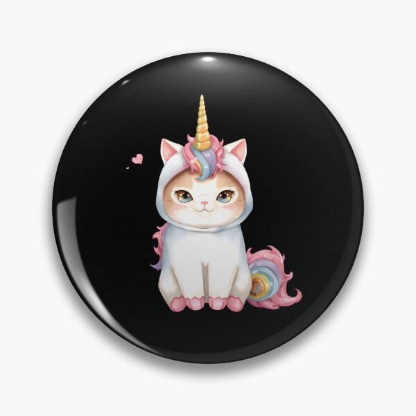 Item preview, Cute little unicorn cat in kawaii style designed and sold by uunaa.