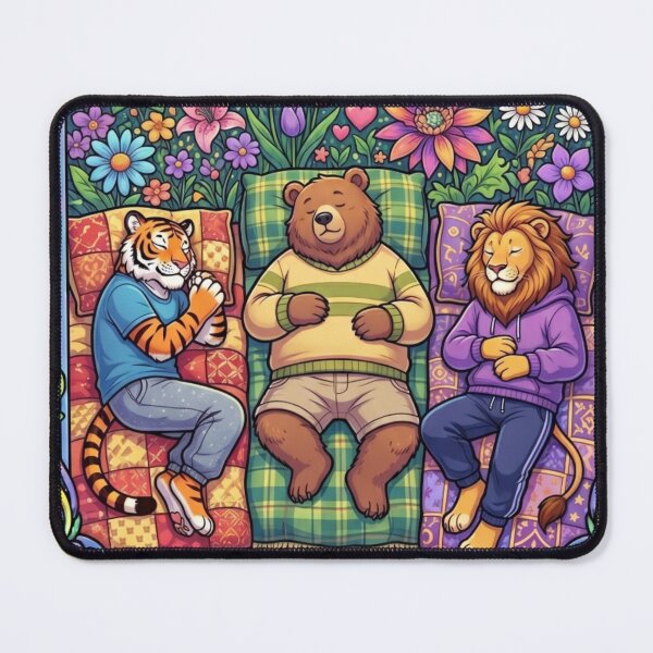 Item preview, Cute animals sleeping. designed and sold by PP&RAINBOW SHOP.