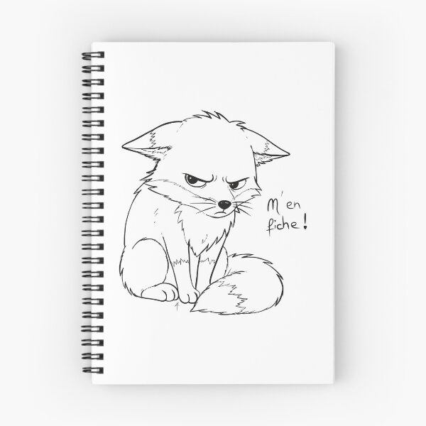 Item preview, Grumpy fox designed and sold by Lilie-K.
