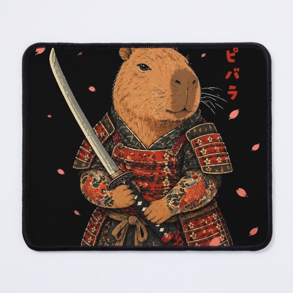 Item preview, Capybara Samurai designed and sold by capybaraxshop.