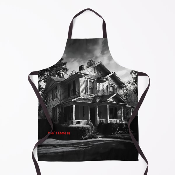 Item preview, Don't Come In - Gothic Horror House Sketch designed and sold by Modern Nest Art.
