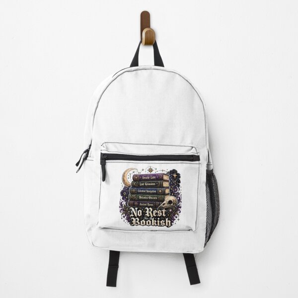 Item preview, No Rest For the Bookish Dark Academia | Mystical Books & Raven Skull designed and sold by chattsuede.