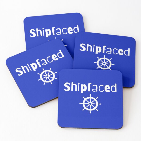 Item preview, Ship Faced designed and sold by AlignedThreads.