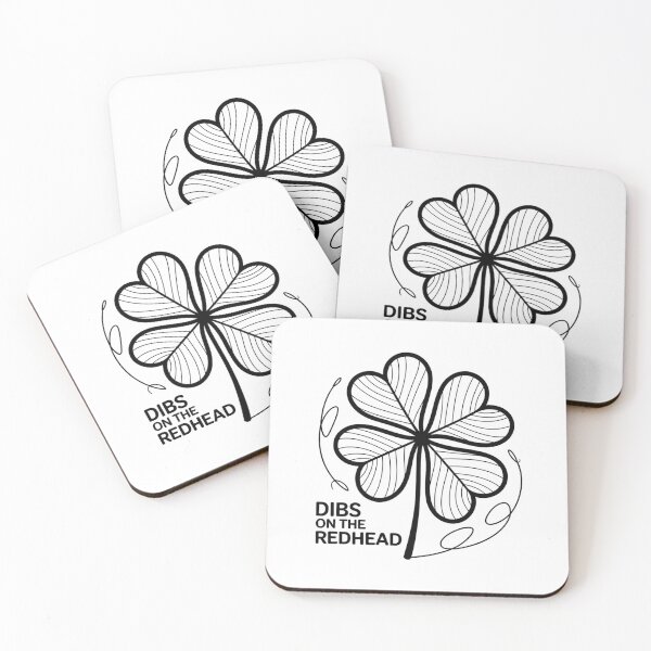Item preview, Distressed Four Leaf Clover Minimalist Line Art designed and sold by Bloomkept.
