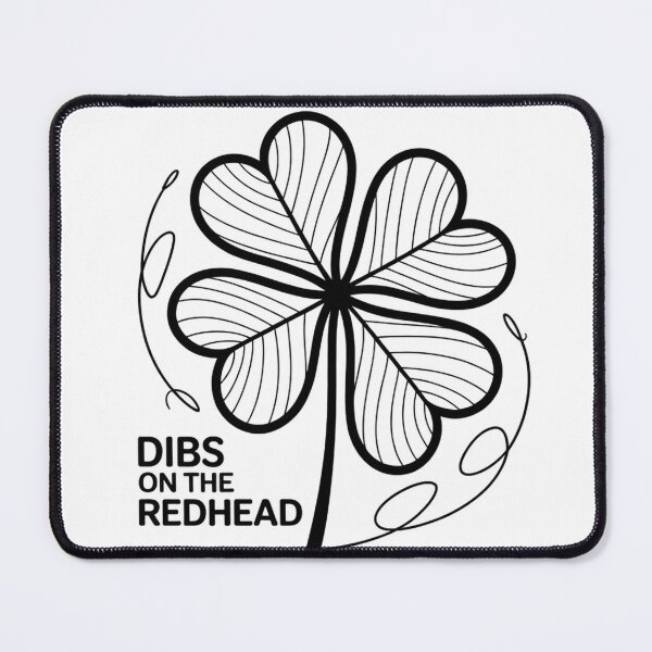 Item preview, Distressed Four Leaf Clover Minimalist Line Art designed and sold by Bloomkept.