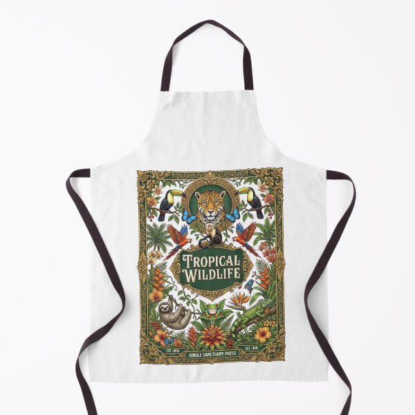 Item preview, Tropical Wildlife Jungle Animals Botanical designed and sold by TeeARTHY.