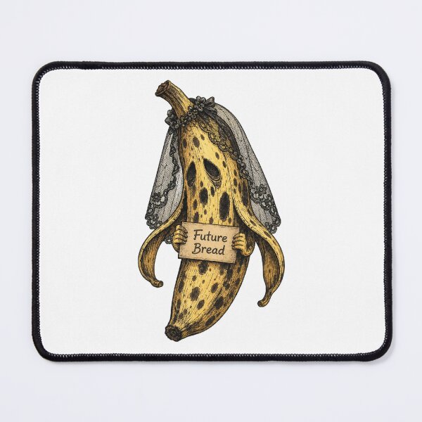 Item preview, Future Bread Banana Humor designed and sold by Na-q-sh.