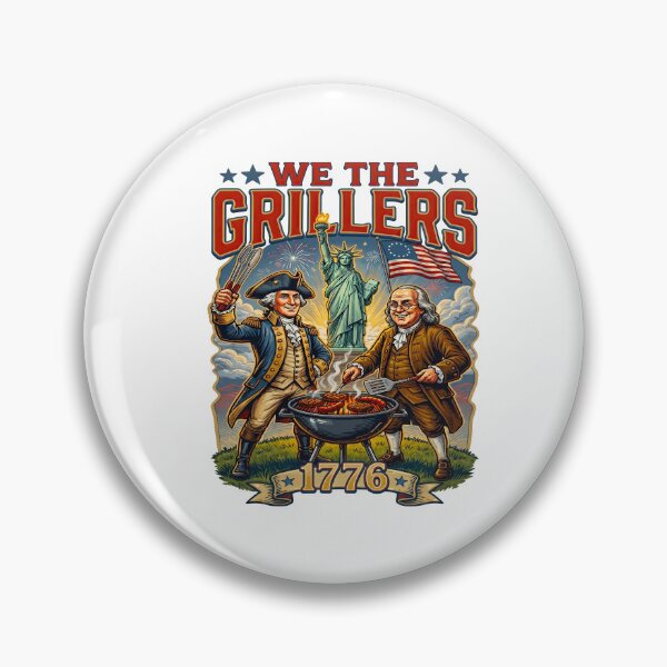 Item preview, Founding Fathers Grilling BBQ We The Grillers designed and sold by TeeARTHY.