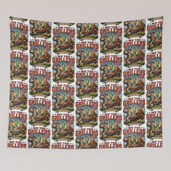 Item preview, Founding Fathers Grilling BBQ We The Grillers designed and sold by TeeARTHY.