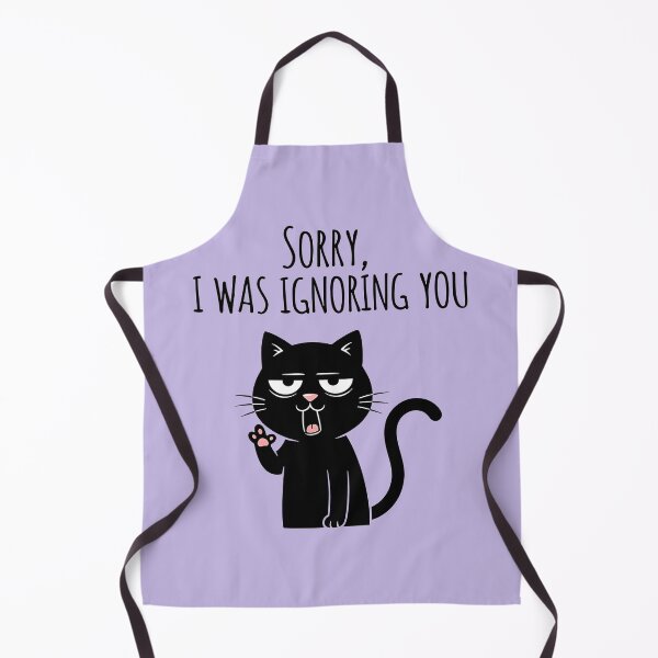 Item preview, Sarcastic Ignorant Black Cat designed and sold by UrbanPrts.