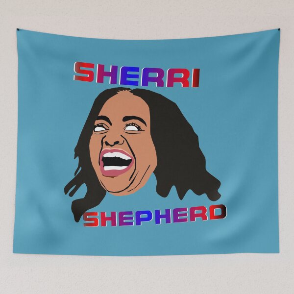 Item preview, Sherri Shepherd illustration designed and sold by ZooStateofMind.
