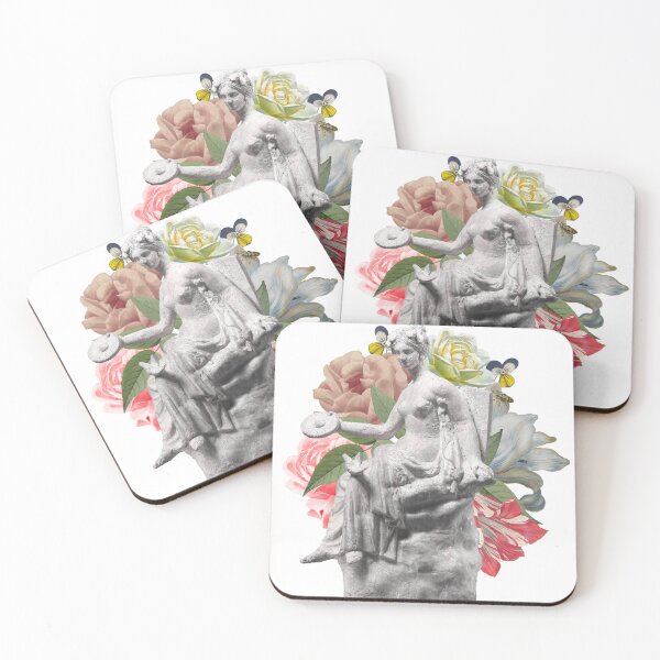 Item preview, Aphrodite sculpture with flowers designed and sold by madebyAnnie0.