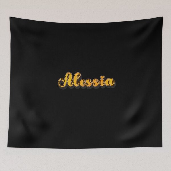 Item preview, Alessia Personalized Name - Cool & Cute Custom Gift for Women and Girls designed and sold by Oussinc.