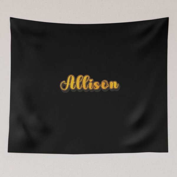 Item preview, Allison Personalized Name - Cool & Cute Custom Gift for Women and Girls designed and sold by Oussinc.