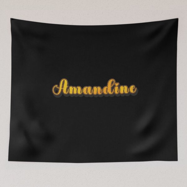 Item preview, Amandine Personalized Name - Cool & Cute Custom Gift for Women and Girls designed and sold by Oussinc.