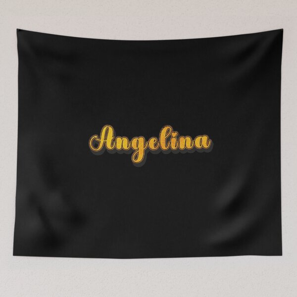 Item preview, Angelina Personalized Name - Cool & Cute Custom Gift for Women and Girls designed and sold by Oussinc.