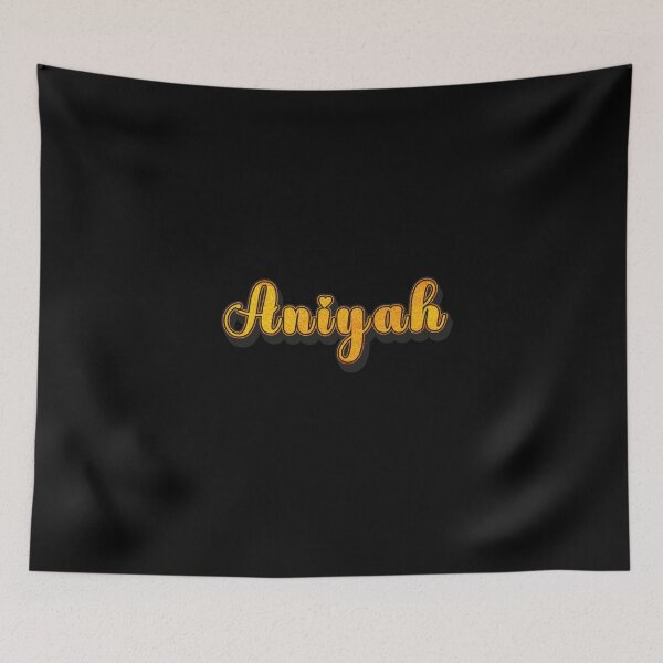 Item preview, Aniyah Personalized Name - Cool & Cute Custom Gift for Women and Girls designed and sold by Oussinc.