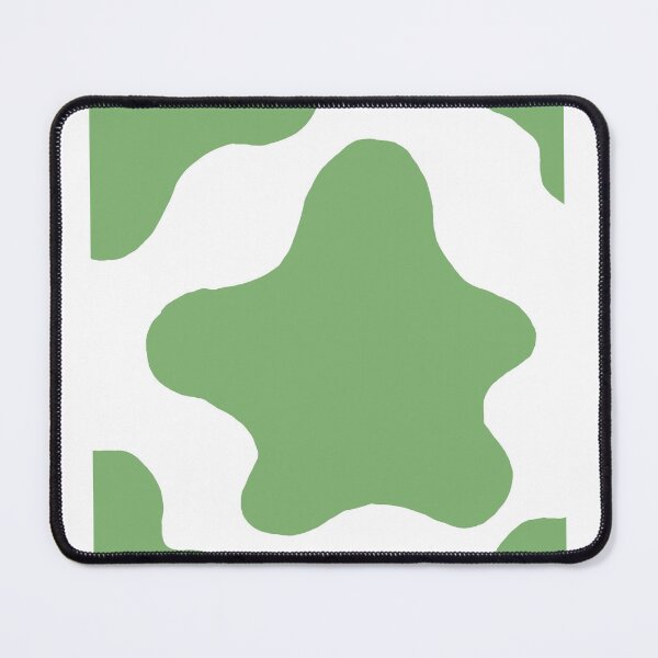 Item preview, Cute Minimalist Cow Pattern (Matcha Green) designed and sold by Designs by Sara Felton.