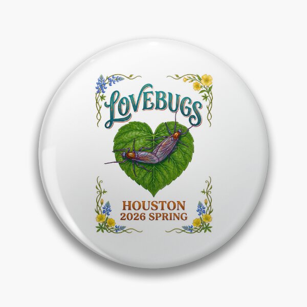Item preview, Lovebugs on Heart Leaf Houston Spring designed and sold by TeeARTHY.