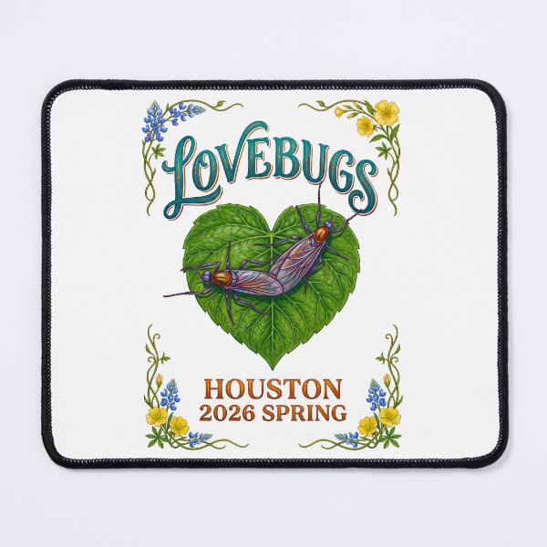 Item preview, Lovebugs on Heart Leaf Houston Spring designed and sold by TeeARTHY.