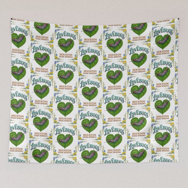 Item preview, Lovebugs on Heart Leaf Houston Spring designed and sold by TeeARTHY.