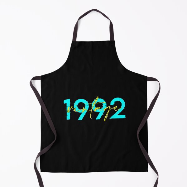 Item preview, 1992 Vintage 34th Birthday Retro Turquoise Yellow designed and sold by AstronautMerch.