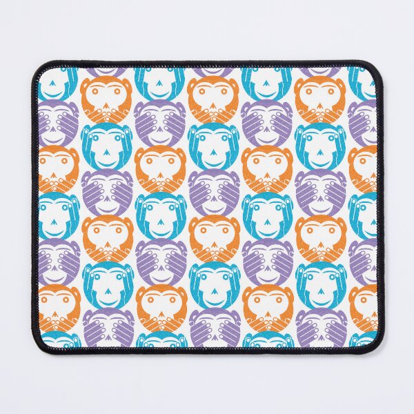 Item preview, Three Wise Monkeys – See No Evil Hear No Evil Speak No Evil Print designed and sold by Fabulosa Designs.