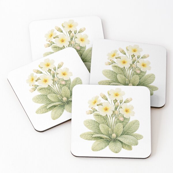 Item preview, Vintage Primrose Botanical Illustration designed and sold by Nyx Creates.