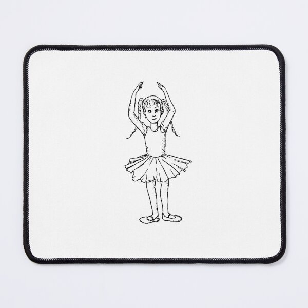 Item preview, Ballet dancer original ink illustration  designed and sold by AngelAshwoodArt.