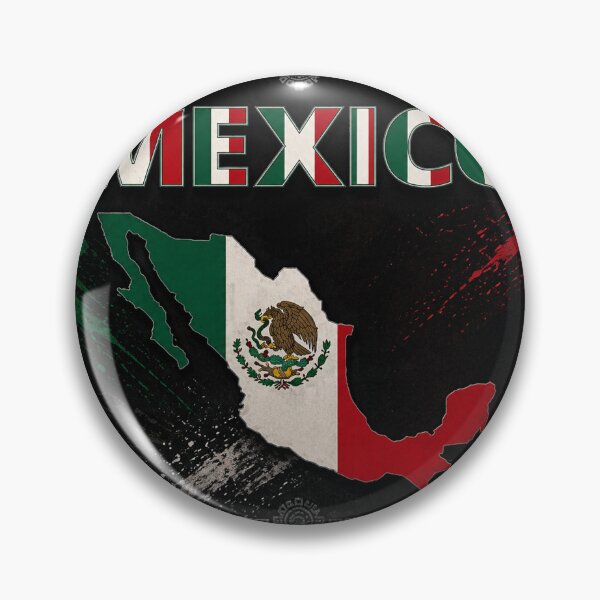 Item preview, Mexico Pride Map Heritage I Love Mexico designed and sold by Fei Long Design Hub.