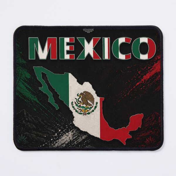 Item preview, Mexico Pride Map Heritage I Love Mexico designed and sold by Fei Long Design Hub.