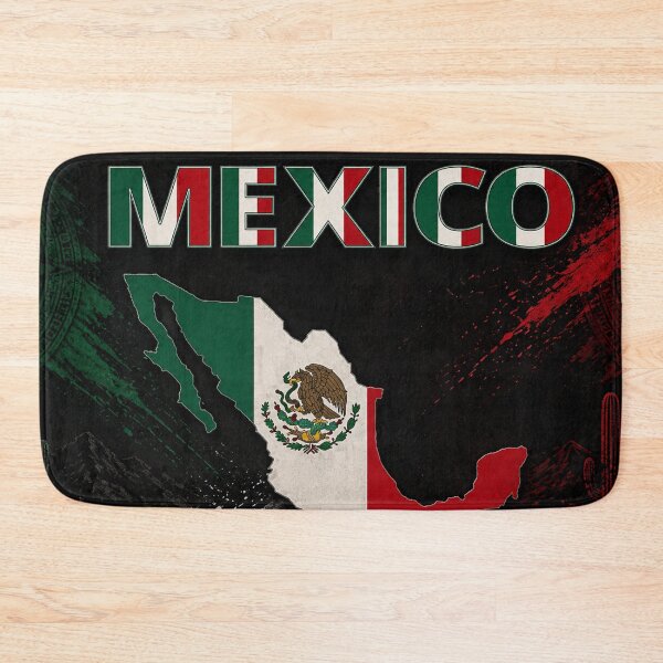 Item preview, Mexico Pride Map Heritage I Love Mexico designed and sold by Fei Long Design Hub.