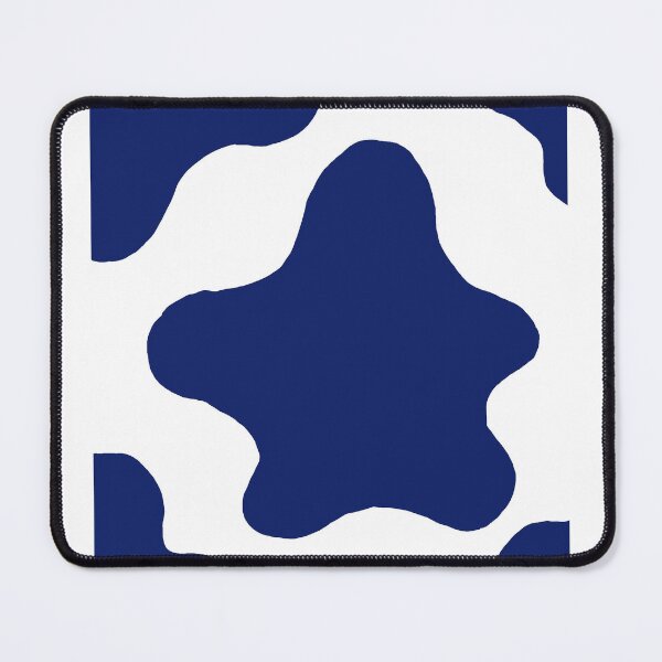 Item preview, Cute Minimalist Cow Pattern (Navy Blue) designed and sold by Designs by Sara Felton.