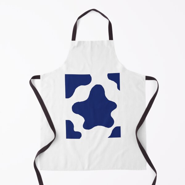 Item preview, Cute Minimalist Cow Pattern (Navy Blue) designed and sold by Designs by Sara Felton.