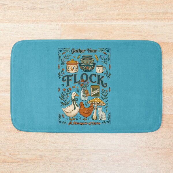Item preview, Country Kitchen Birds and Pottery Gather Your Flock designed and sold by TeeARTHY.