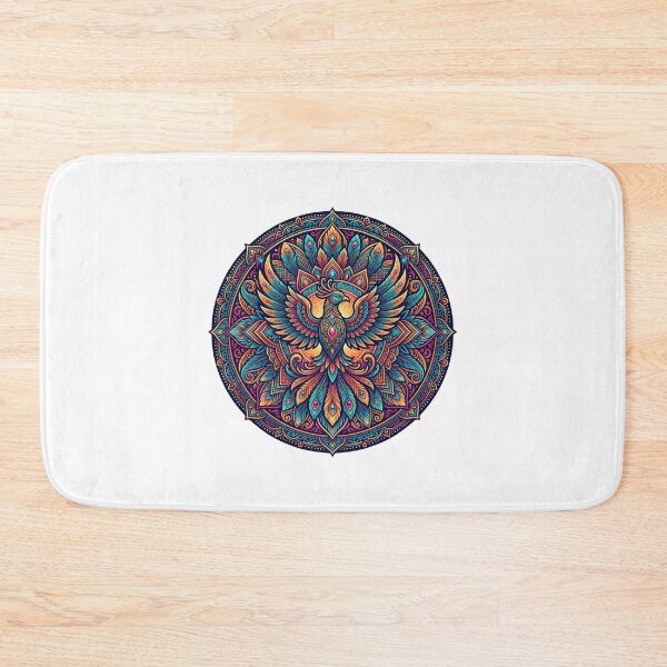 Item preview, Mandala Phoenix Rising | Sacred Geometric Firebird | Spiritual Boho Art | Mystical Rebirth Symbol designed and sold by Nermin Gerges.