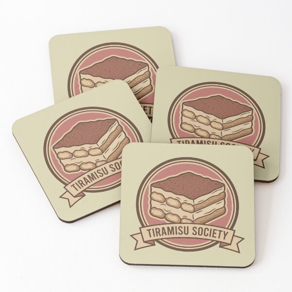 Item preview, Tiramisu Society Dolce Vita Italian Dessert Lover  designed and sold by Milasneeze.