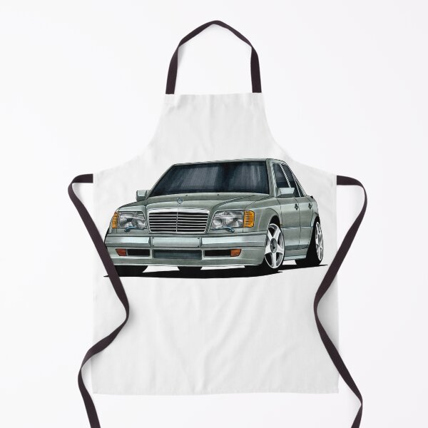 Item preview, Exclusive drawing legendary luxury modified classic gray car MB E500 W124 Sedan V8 M119 engine designed and sold by Cars23.