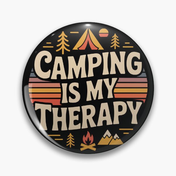 Item preview, Camping Is My Therapy designed and sold by jkrphoto.