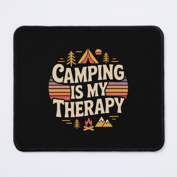 Item preview, Camping Is My Therapy designed and sold by jkrphoto.