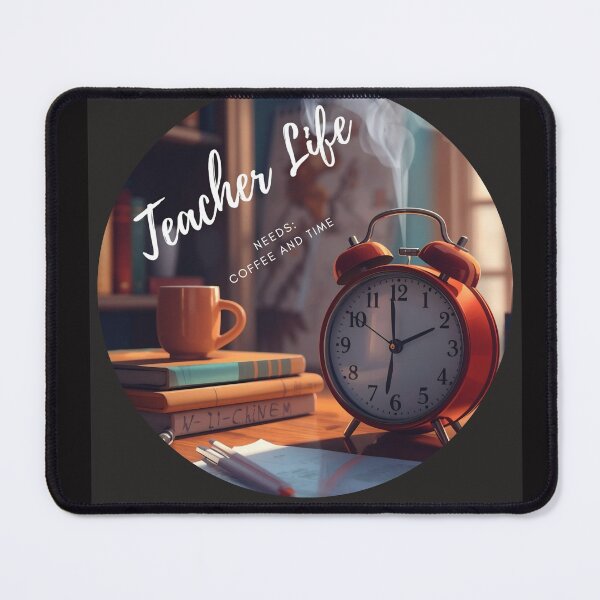Item preview, Teacher Life Needs: Coffee and Time designed and sold by NotImportant26.