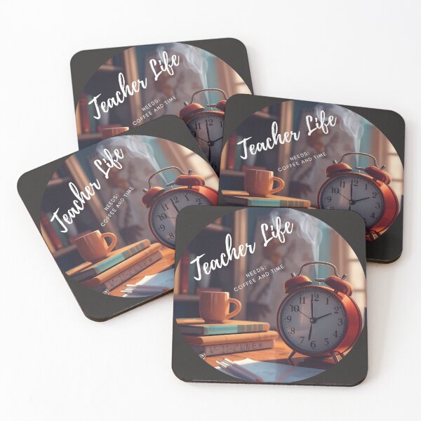 Item preview, Teacher Life Needs: Coffee and Time designed and sold by NotImportant26.