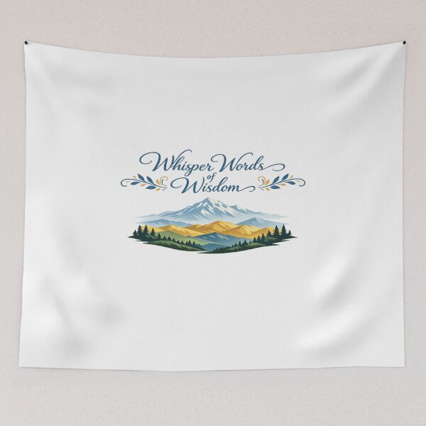 Item preview, Whispering Mountains of Wisdom designed and sold by Dresut.