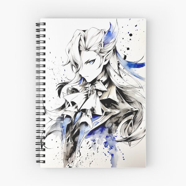 Item preview, Watercolor Neuvillette designed and sold by SchellStation.