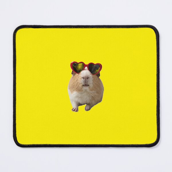 Item preview, ​The Coolest Guinea Pig with Heart-Shaped Sunglasses designed and sold by Meowyy.